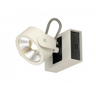 Interiérové svietidlo SLV KALU 1x LED bílé/černé 60° 1000128
