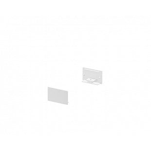 Príslušenstvo SLV Koncové kryty na GRAZIA 20 profil k montáži na stěnu plochý 2 kusy ploché provedení bílé 1000560