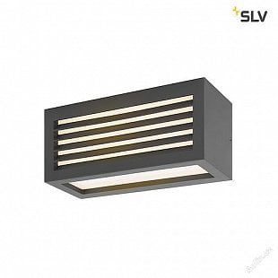 Vonkajšie nástenné svietidlo SLV BOX_L, LED antracit 1002035
