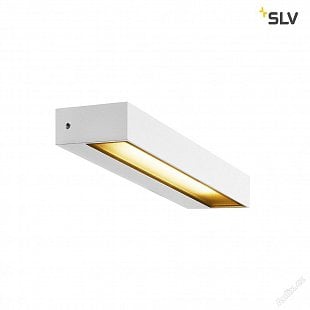 Vonkajšie nástenné svietidlo SLV PEMA® WL, LED IP54, bílá 1002070