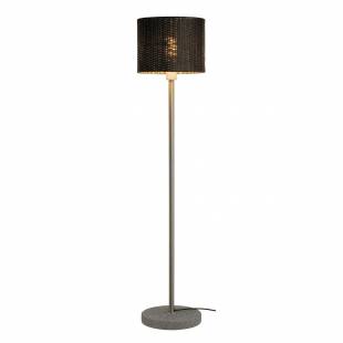 Stojanové svietidlo SLV Stojanová lampa ADEGAN MANILA SL PE ratan antracit + SST 304 + žula G654, E27, max. 15W