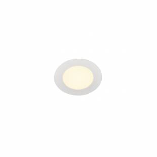 Stropné svietidlo SLV SENSER 12 Indoor, stropné vstavané LED svietidlo kruhové, bílé, 3000K 1003008