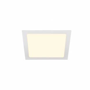 Stropné svietidlo SLV SENSER 24 Indoor, stropné LED svietidlo, hranaté, bílé, 3000K