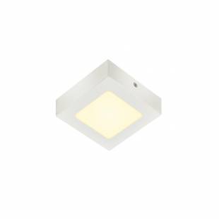 Stropné svietidlo SLV SENSER 12 Indoor, stropné LED svietidlo hranaté, bílé, 3000K 1003017