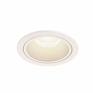 Stropné svietidlo SLV NUMINOS® DL L vnitřní LED zápustné stropné svietidlo biela/biela 4000 K 20° 1003974