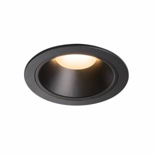 Stropné svietidlo SLV NUMINOS® DL XL vnitřní LED zápustné stropné svietidlo čierna/čierna 3000 K 55° 1004015
