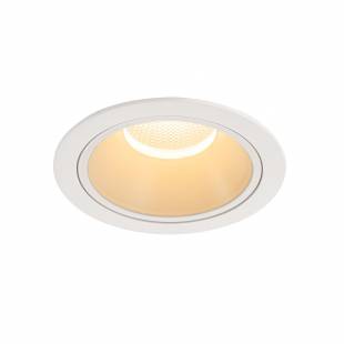 Stropné svietidlo SLV NUMINOS® DL XL vnitřní LED zápustné stropné svietidlo biela/biela 3000 K 40° 1004025