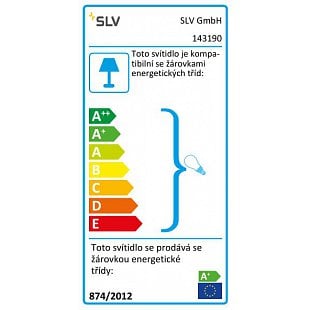 Interierový lištový systém SLV 1fázová   143190