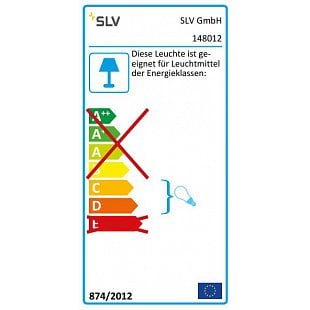 Interiérové svietidlo SLV PLASTRA GL102  sádrové 148012