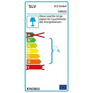 Interiérové svietidlo SLV  PLASTRA GL 104 ROUND 148016