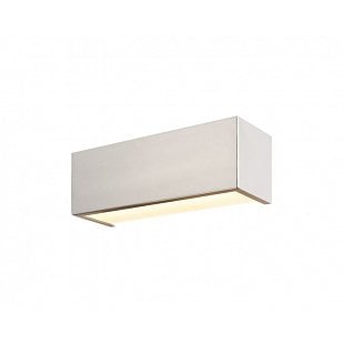 Nástenné svietidlo SLV CHROMBO LED, česaný chrom 155228