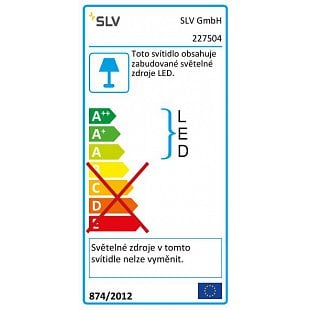 Vonkajšie svietidlo SLV SYNA LED, trn do země 227504