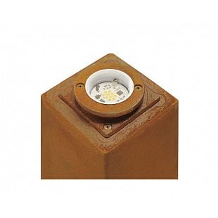 Vonkajšie stojanové svietidlo SLV RUSTY 40 LED SQUARE 233427