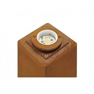 Vonkajšie stojanové svietidlo SLV RUSTY 70 LED SQUARE 233437