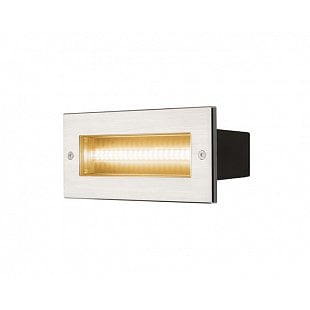 Vonkajšie svietidlo SLV BRICK LED 3000K nerez IP67 233650