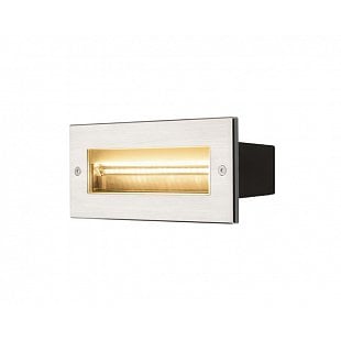 Vonkajšie svietidlo SLV BRICK LED nerez 230V IP67 233660