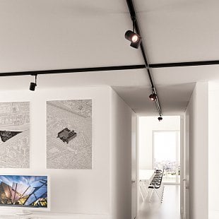 Interierový lištový systém RENDL RED BEEBA I svietidlo na 3-F lištu R12307