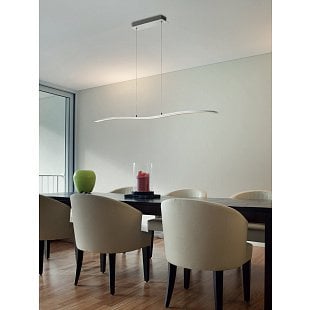 Závesné svietidlo REDO ONDA LED hliník   01-901