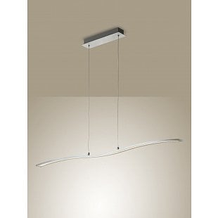 Závesné svietidlo REDO ONDA LED hliník   01-901