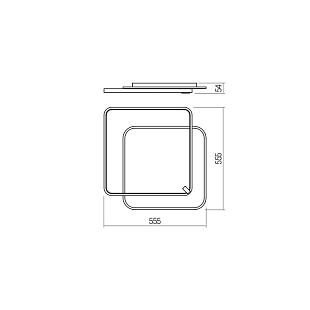 Interiérové svietidlo REDO ARP LED 55W sand white 01-2661