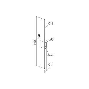 Interiérové svietidlo REDO STICK LED 24W BRASS  01-2790