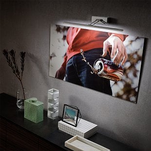 Nástenné svietidlo REDO LINEAR CHROME LED 01-453