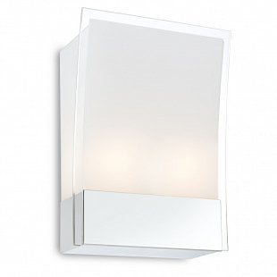 Nástenné svietidlo REDO LUCIO CHROME CLEAR 01-751