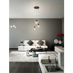 Závesné svietidlo REDO DIAMOND 3xE14     04-371