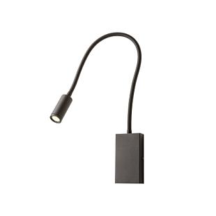 Interiérové svietidlo REDO WALLIE LED black + USB 01-2755