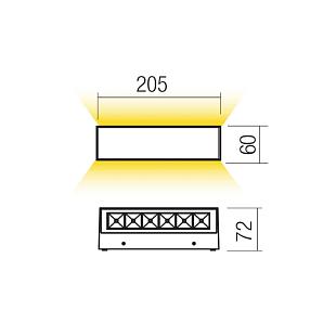 Vonkajšie svietidlo REDO AROOS ext. svietidlo 2700K 90925