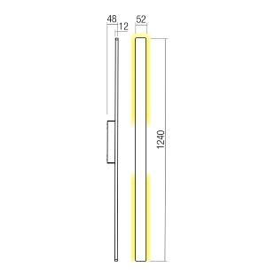 Vonkajšie svietidlo REDO REFLEXA ext. svietidlo 2700K 20W 90724