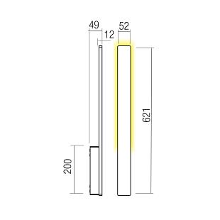 Vonkajšie svietidlo REDO REFLEXA ext. svietidlo 2700K 6W 90866