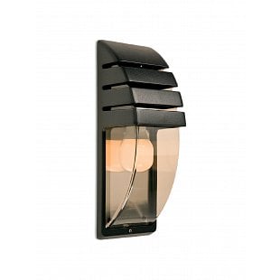 Vonkajšie nástenné svietidlo REDO BONN čierny hliník