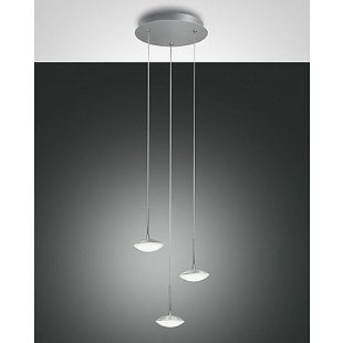 Závesné svietidlo FABAS HALE 3 ALUMINUM