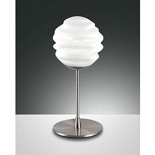 Stolové svietidlo FABAS AVA TABLE LAMP SATINED NICKEL 3290-30-178