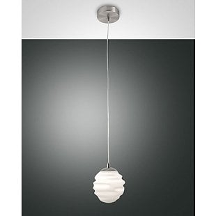 Závesné svietidlo FABAS AVA 1 SATINED NICKEL 3290-40-178