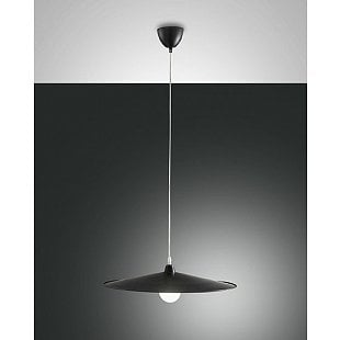 Závesné svietidlo FABAS KASA BLACK E27
