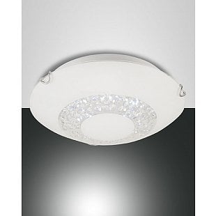 Stropné svietidlo FABAS MOMO CEILING LAMP WHITE NW D.300