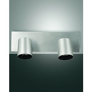 Interiérové svietidlo FABAS MODO ALUMINUM 2 LIGHTS 3451-82-212