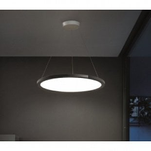 Závesné svietidlo MADE Hinomaru P čierna LED