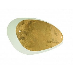 Nástenné svietidlo LINEA Moledro W biela, zlatá 90316