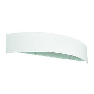 Nástenné svietidlo LINEA Curvé halo biela