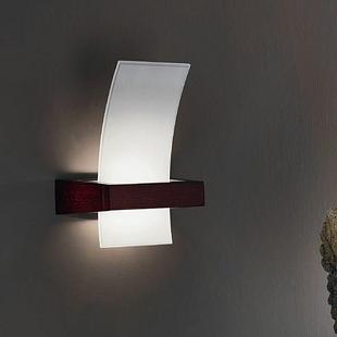Interiérové svietidlo Nástenná lampa Linea Light drevo