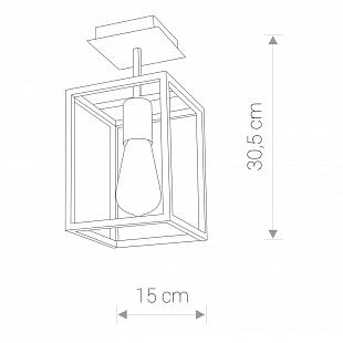 Interiérové svietidlo Nowodvorski CRATE  9045