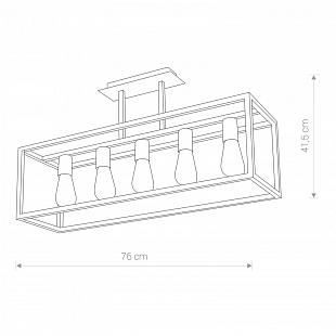 Interiérové svietidlo Nowodvorski CRATE V  9047