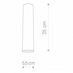 Interiérové svietidlo Nowodvorski EYE BLACK M 6837