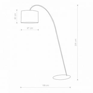 Interiérové svietidlo Nowodvorski ALICE GRAY I  6818