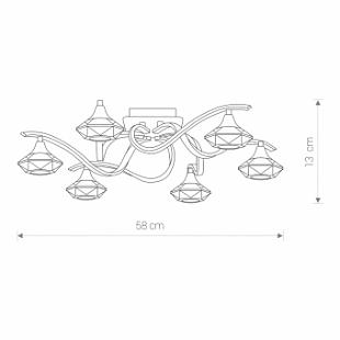 Interiérové svietidlo Nowodvorski TESALLI VI  4653