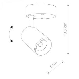 Interiérové svietidlo Nowodvorski IRIS LED BL 8994