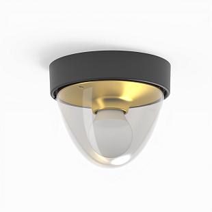 Vonkajšie svietidlo Nowodvorski NOOK SENSOR black/gold